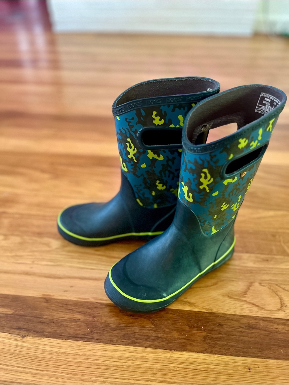 Kids Bogs Pull-on Waterproof Rain Boots